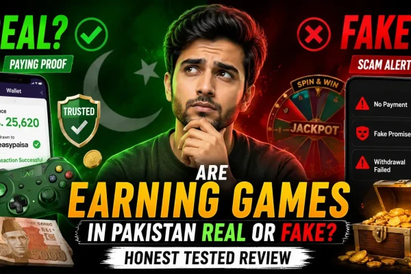 Are Earning Games in Pakistan Real or Fake