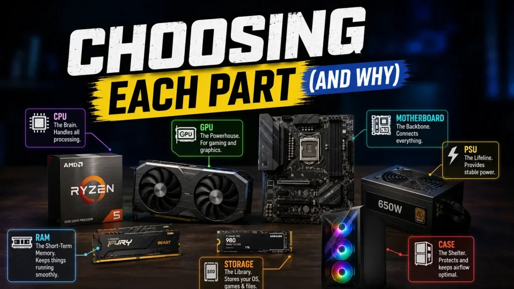 Choosing Parts of Gaming PC