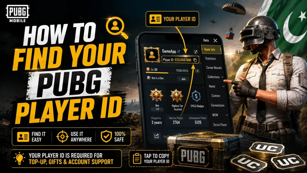 Find Your PUBG Player ID