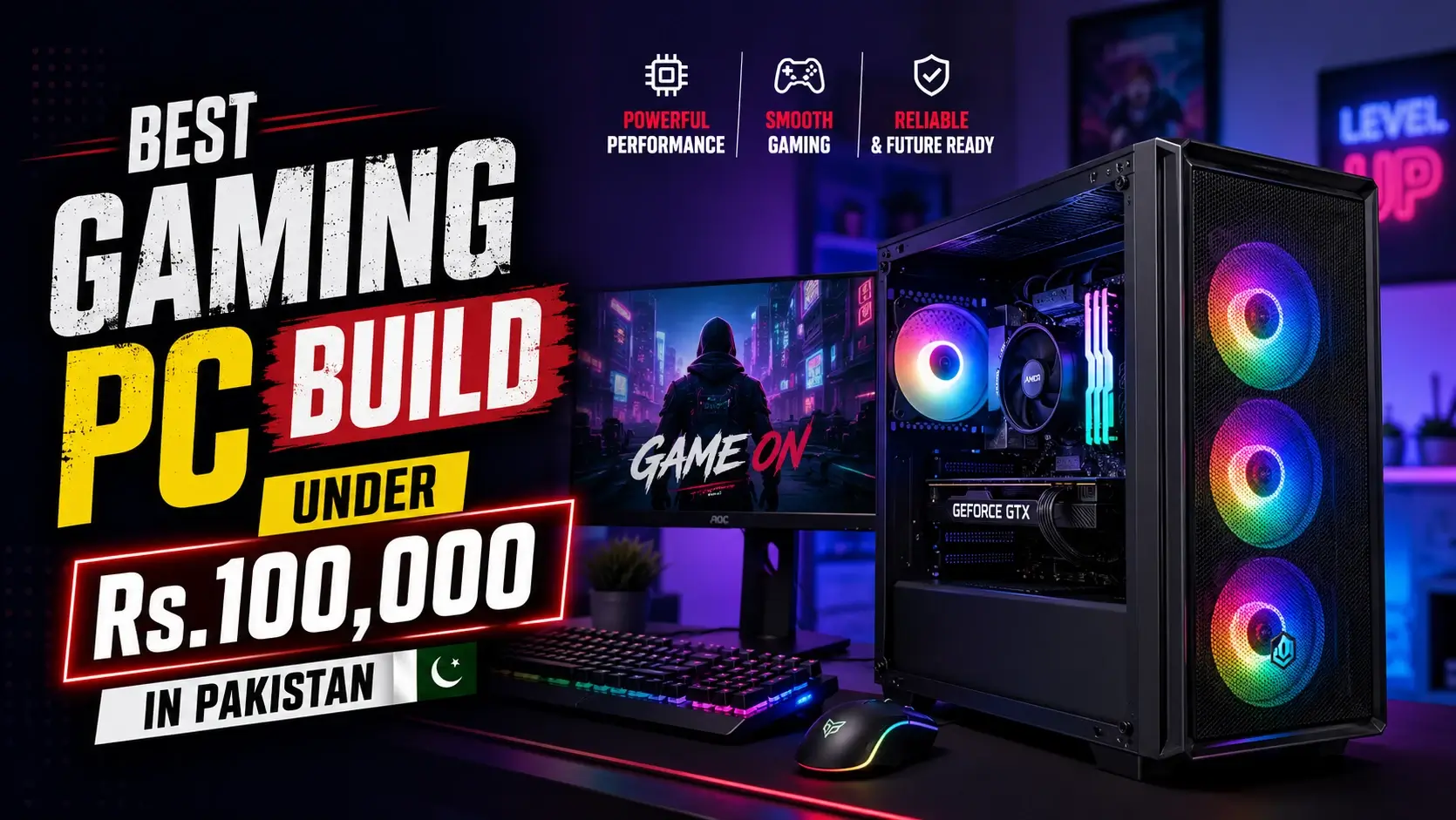 Gaming PC Under Rs.100,000