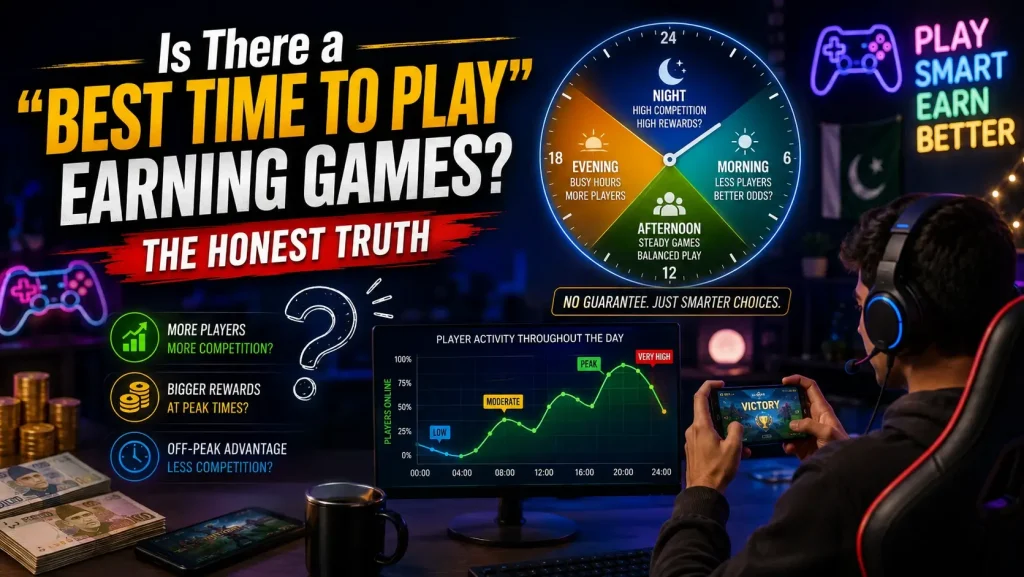 Best Time to Play Earning Games