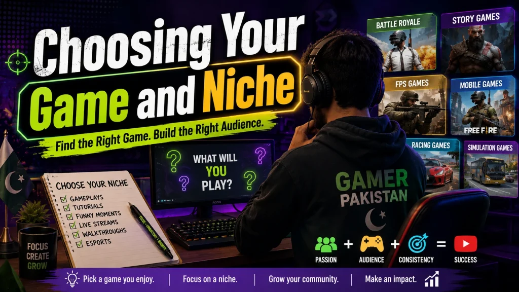 Choosing Your Game and Niche For YouTube Channel