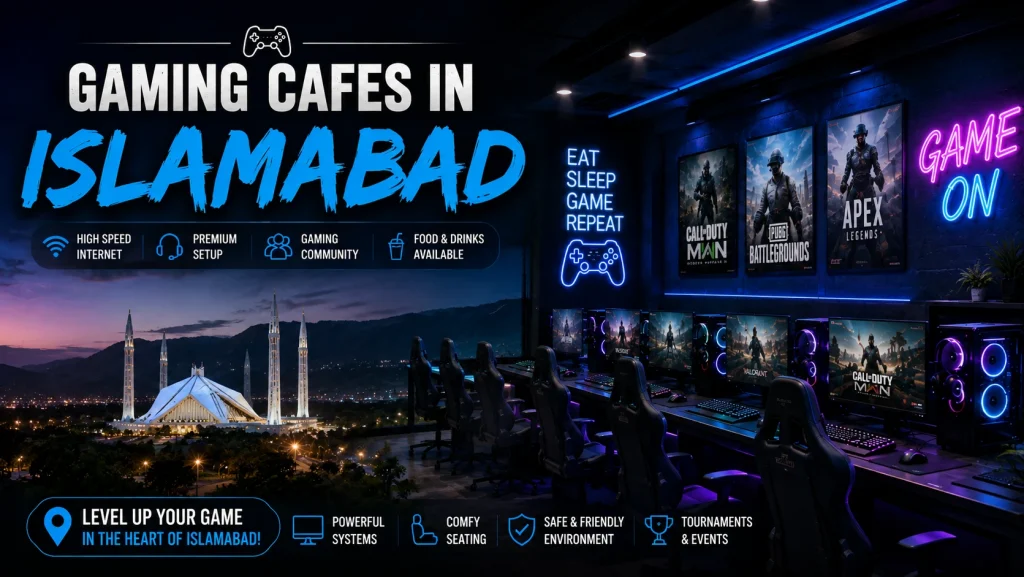Gaming Cafes in Islamabad
