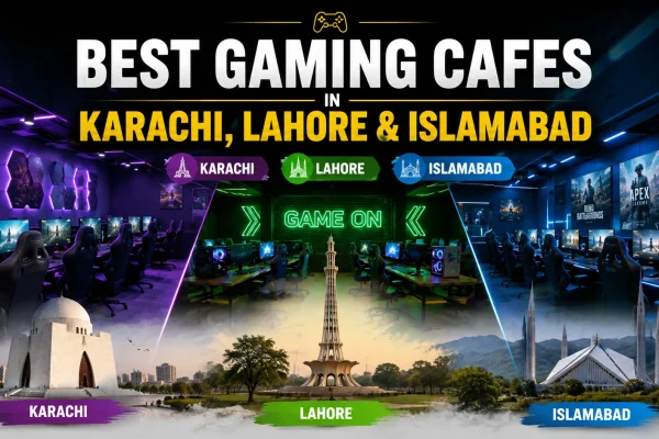 Gaming Cafes in Karachi, Lahore & Islamabad