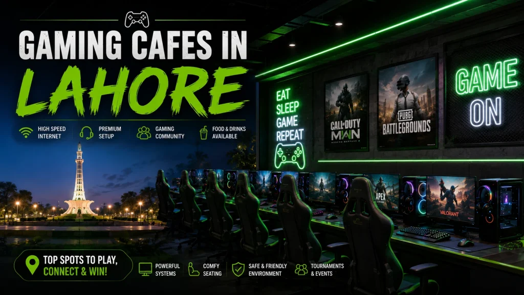 Gaming Cafes in Lahore