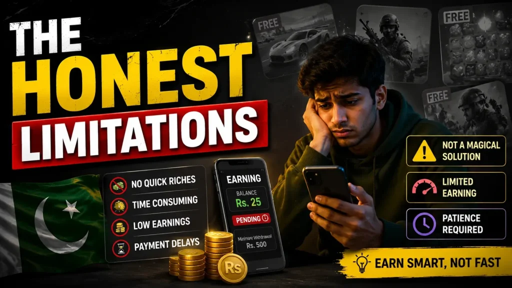 Limitations Of Earning Games Without Investment