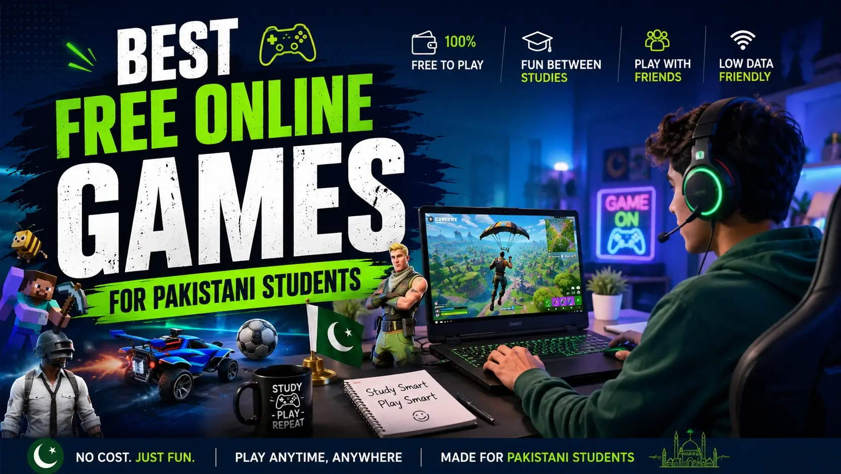 Online Games for Pakistani Students