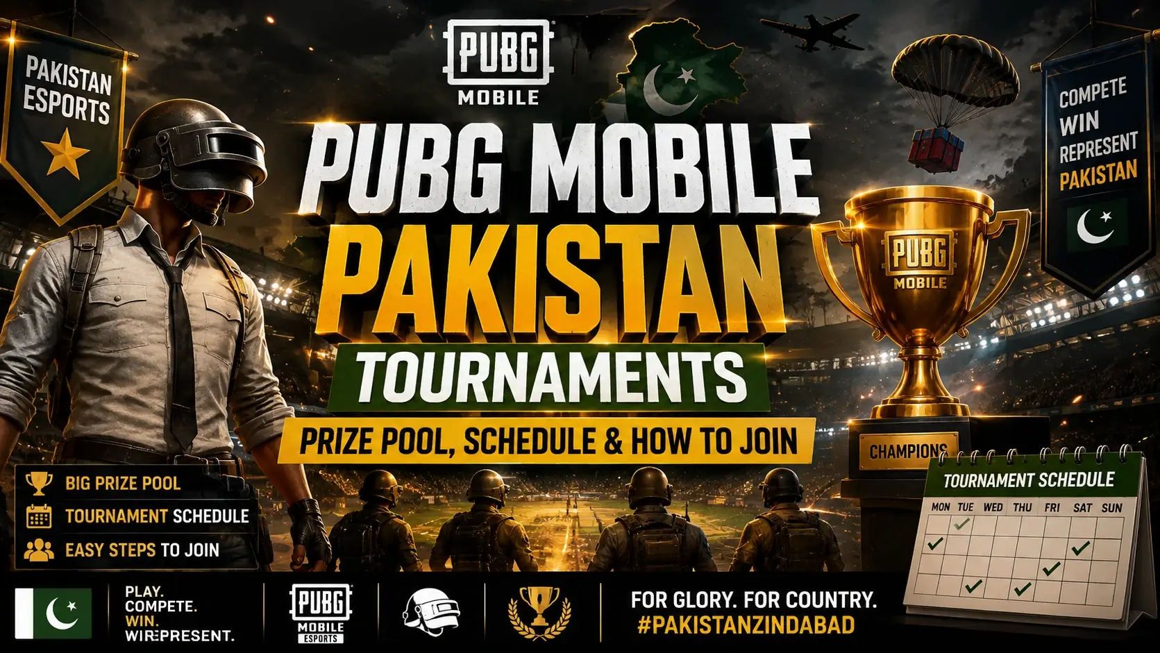 PUBG Mobile Pakistan Tournaments