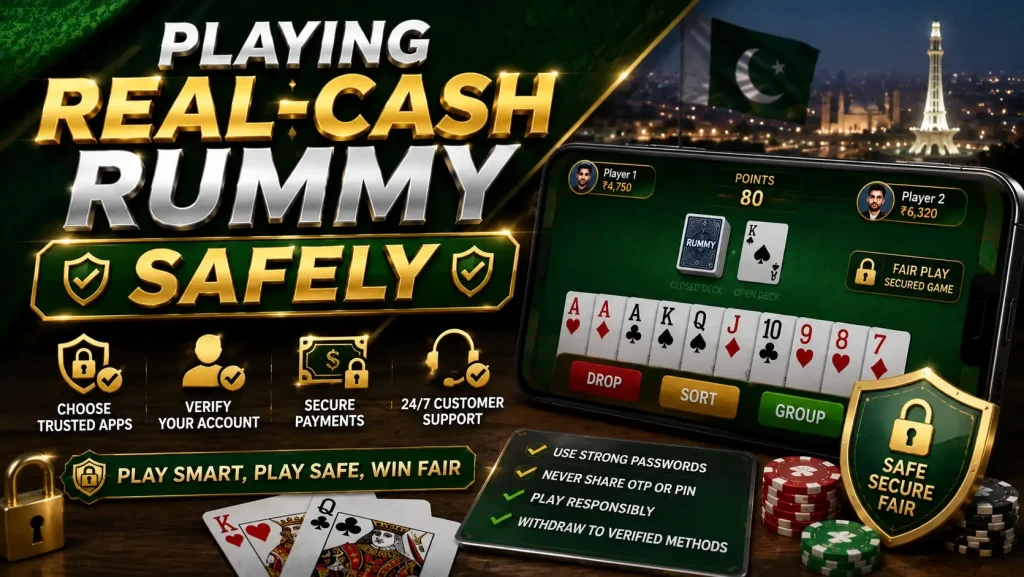Playing Real-Cash Rummy Safely