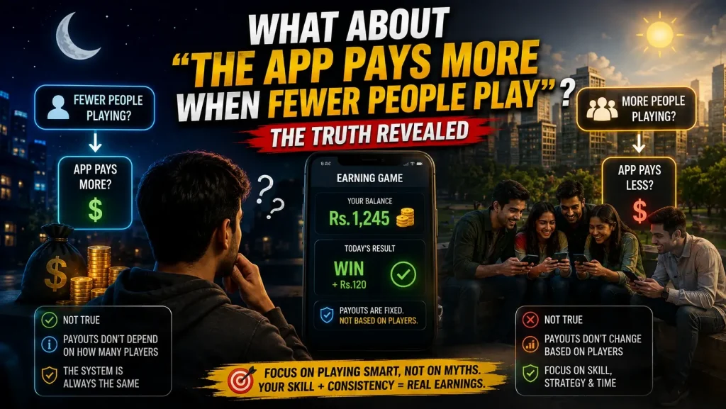 The App Pays More When Fewer People Play