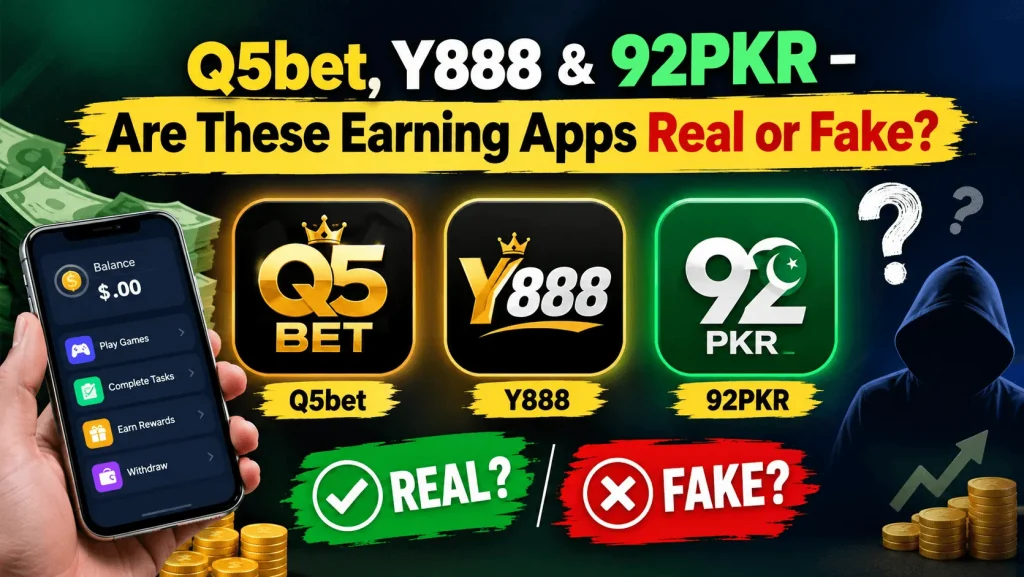 Truth of Q5bet, Y888 & 92PKR
