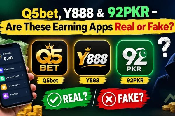 Truth of Q5bet, Y888 & 92PKR